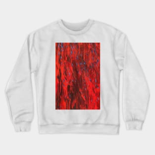 Firefly Sea (blue on red) III/III Crewneck Sweatshirt